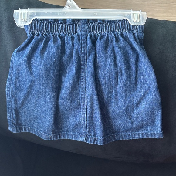 Old Navy Blue Denim Skirt with Heart Pockets - Picture 2 of 2